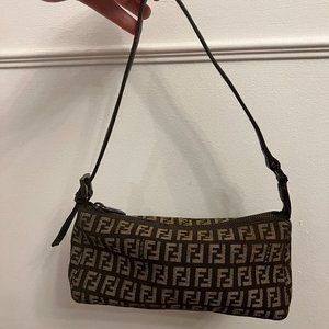 Authentic Fendi Monogram Baguette